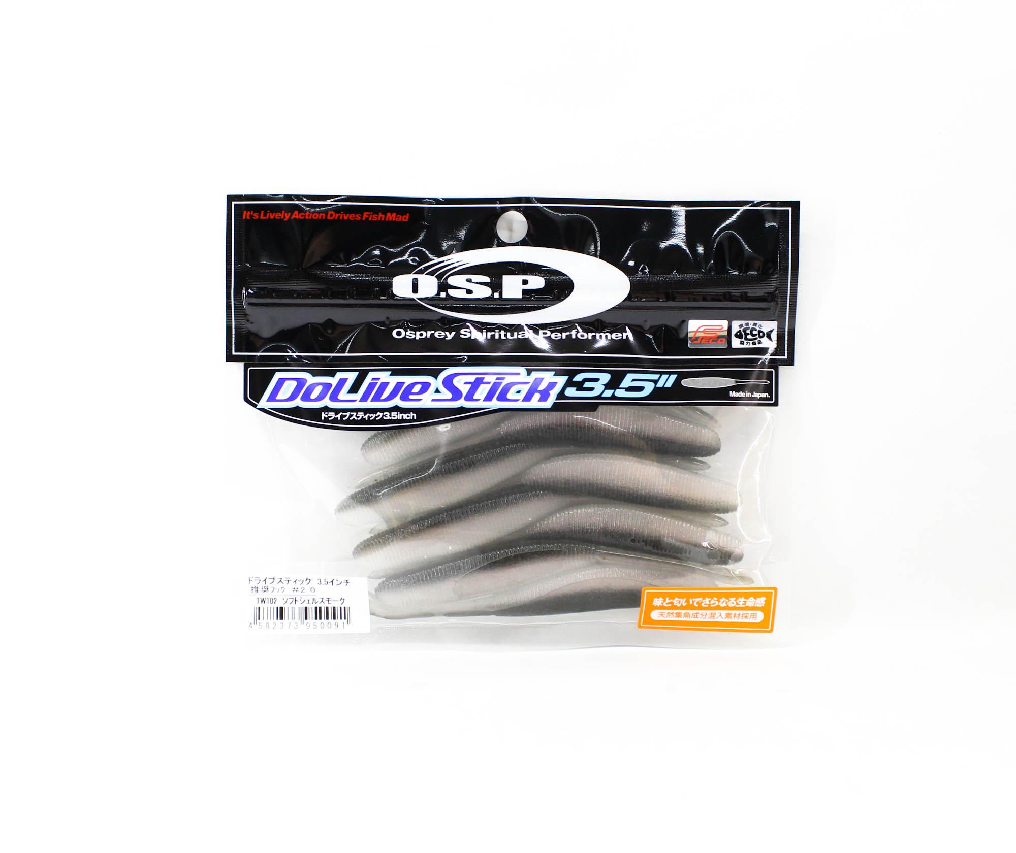 

Мягкая приманка OSP Dolive Stick 3,5 дюйма TW-102 (0091)