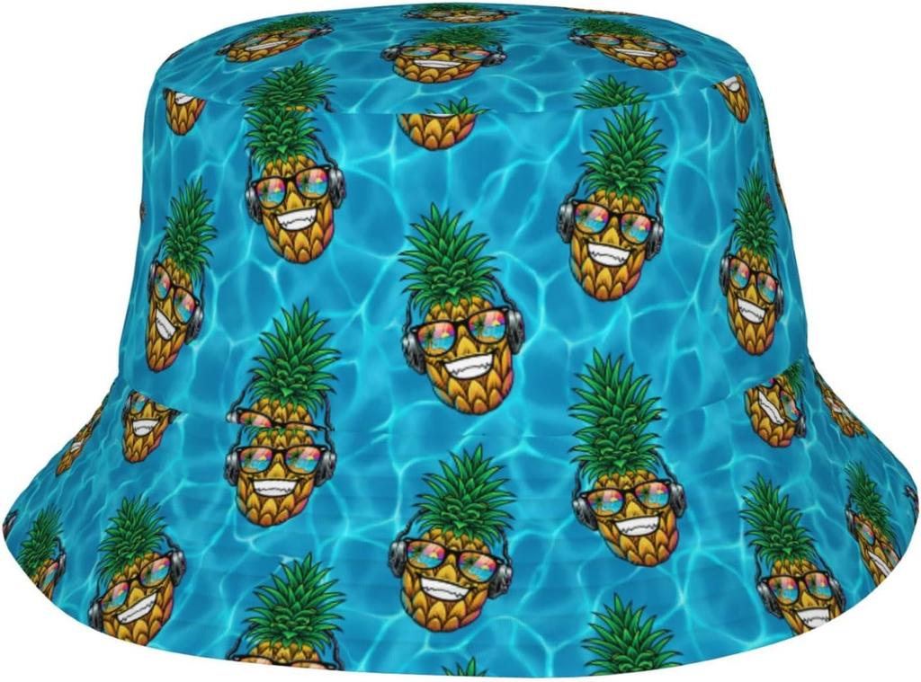 Pink Leopard Heart Print Bucket Hat Fashion Animal Pattern Sun Hat For Women Girls Summer Beach Outdoor Streetwear Protection