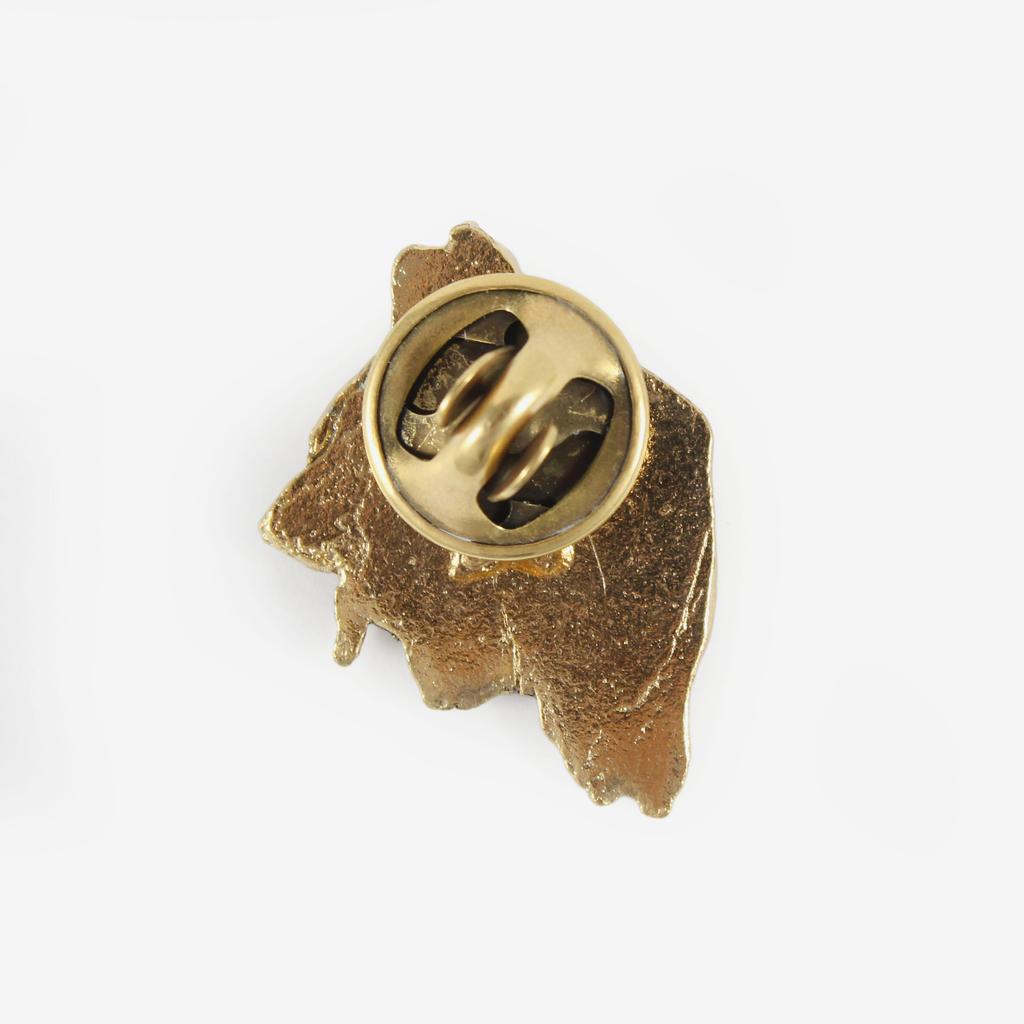 Briard, Berger De Brie - Dog Brooch In Decorative Box, Elegant Gold-plated Pin, Art-Dog Brand Jacket Pin