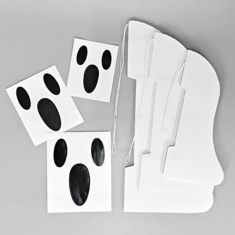 Halloween Ghost Hive DIY Hangings Atmosphere Props White Creative Design Paper Funny Handicrafts Hom Party Decoration Various Size