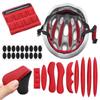 27pcs/set Helmet Padding Kits Sealed Sponge Replacement Motorcycle Bicycle Cycling Universal Foam Pads Set