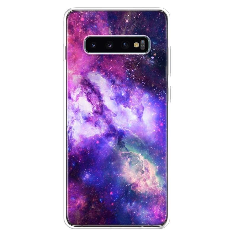 

interstellar Purple Space Star Phone Case For Samsung Galaxy S26 S25 Edge S24 S23 Ultra S22 Plus S21 S20 FE Soft TPU Back Cover Samsung S25 Ultra