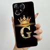 For Tecno Pova 7 Pro Ultra 5G Case Luxury Crown Letter Silicone Soft Phone Case For Tecno Pova7 Pro Ultra Shockproof Back Covers