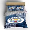 Manchester City Logo Pattern. Bedding Sets Duvet Cover Sets Duvet Covers Pillowcases(1*Duvet Cover 2*Pillowcases Without Duvet Insert)