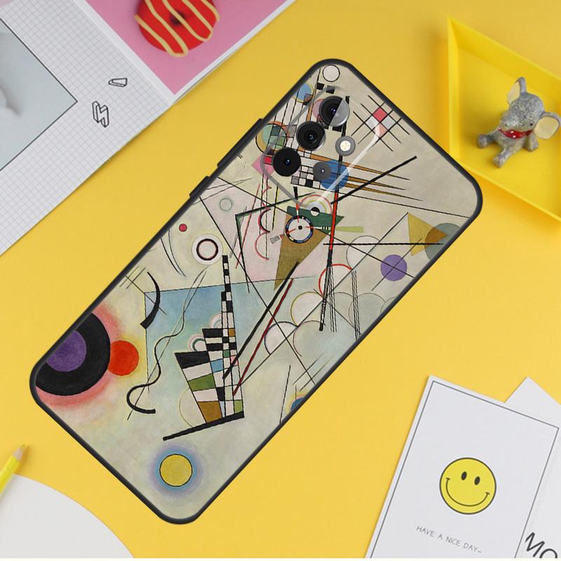 Wassily Kandinsky Abstract Case For Samsung Galaxy A16 A26 A36 A56 A06 A55 A35 A15 A53 A32 A52 A33 A13 A14 A34 A54 A17