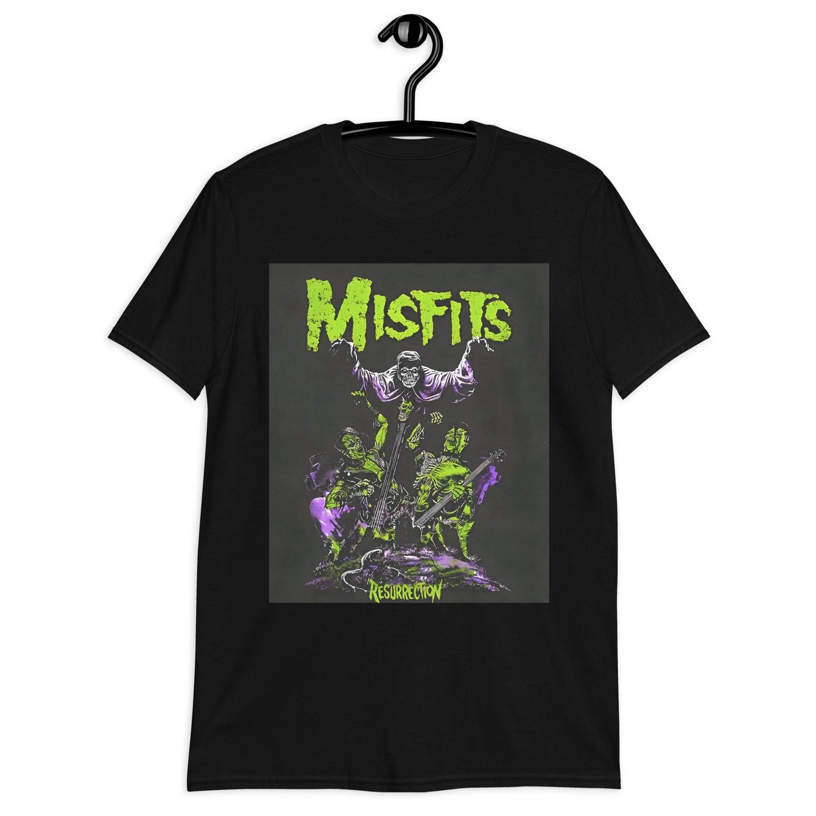 Misfits T-Shirt – Classic Skull Logo Punk Rock Tee S