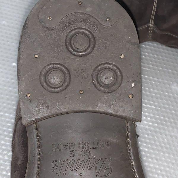 Vintage England Dainite Sohle Arbeitsstiefel Dunkelbraun 27.0-28.0(GEBRAUCHT)