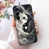 For Motorola Edge X30 5G Case Silicone TPU Black Cover For Motorola Edge X30 x30 XT2201-2 XT2201-6 Colorful Flowers Phone Casing
