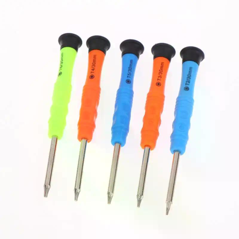 1/3 Sets Torx Screwdriver Kit T2/T3/T4/T5 Star Bit - DIY Precision Hand Repair Tools for Mobile Phone Disassembly Maintenance
