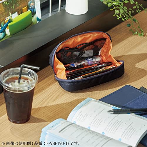 KOKUYO Pen Case Shellbro Purple x Emerald Green F-VBF190-4