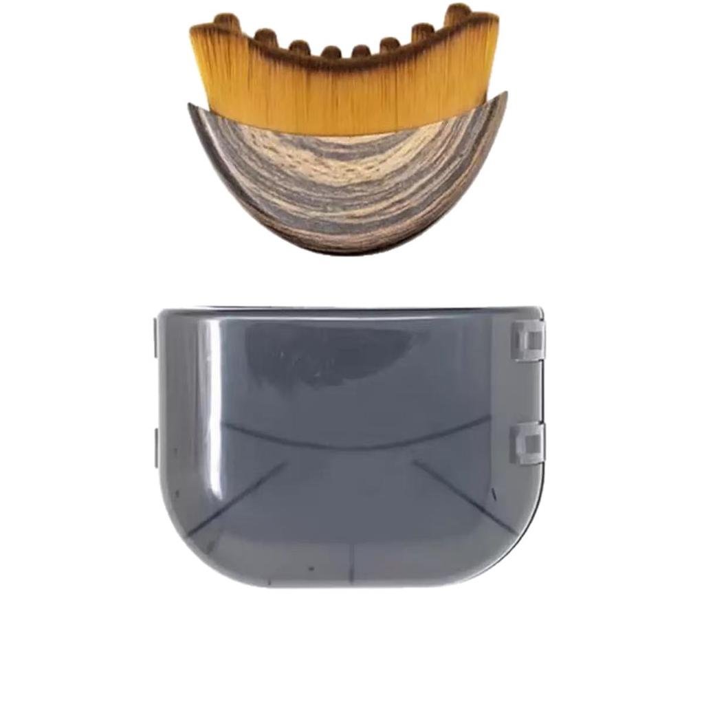 Lymfatická konturovací obličejová masážní štětka, Štětka pro péči o oči a krk