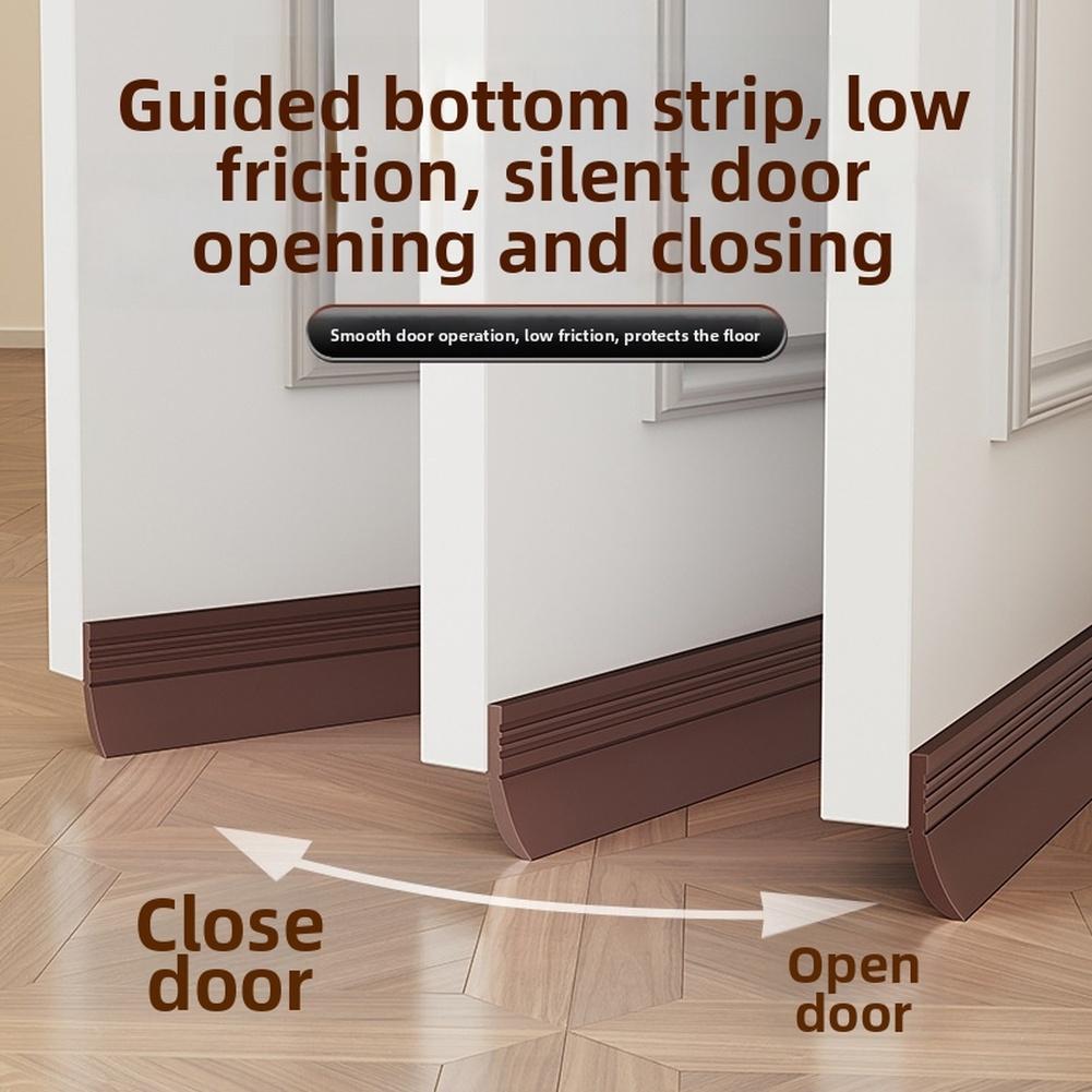 TPE Door Bottom Seal Strip 5mm Profile for Effective Draft Barrier Sound Dampening and Thermal Retention Year Round