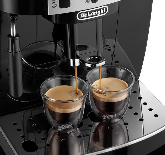 De longhi magnifica s ecam22.115.b espresso machine power 1450 w ground coffee container black