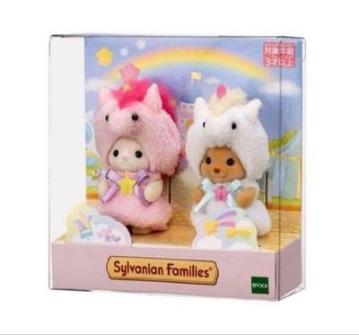 Оригинал Sylvanian Families Calico Critter Набор из двух малышей (единорог) Япония FS