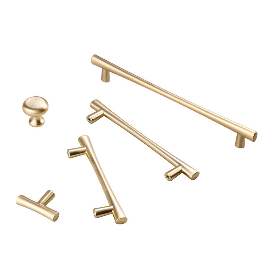 Pair Cabinet Handles Drawer Pulls Dresser Handle Knobs Modern Furniture Handles Simple Installls for Kitchen & Bathroom