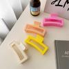 13cm Adorable Oversized Matte Hair Clip For Women In Soft And Shades Bold