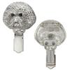 Bichon Frise, Bichon Tenerife, Bichon a Poil Frise – Brooch with a Clip, Holder for a Start Number – Design 02 | Art-Dog
