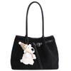 New retro tote bag New large-capacity handbag Women's commuter simple shoulder bag