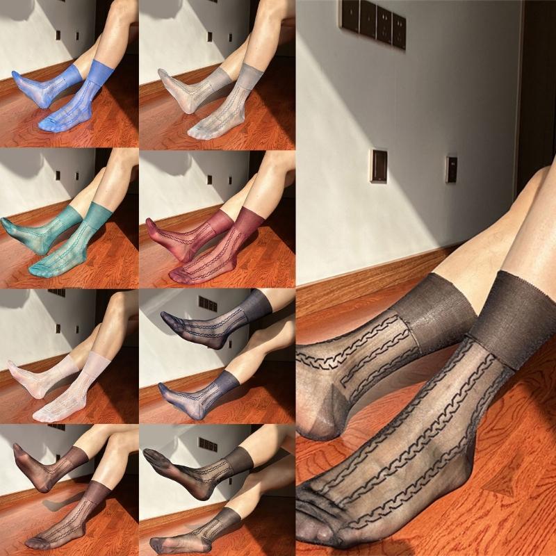 1 Pair Supportive Prom Socks Sheer Business Socks Soft Nylon Work Thin Sock Ensuring Foot Comfort for Professionals