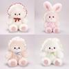 Sheep Plush Toy With Hat Soft Short Plush For Kids Sleep Comfort And Gift