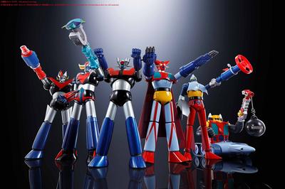 TAMASHII NATIONS Soul of Chogokin Compatible with Series XX Plan Secret Super Weapon Set 01 Diecast ABS Painted Movable Figure GX-XX01 D.C. &