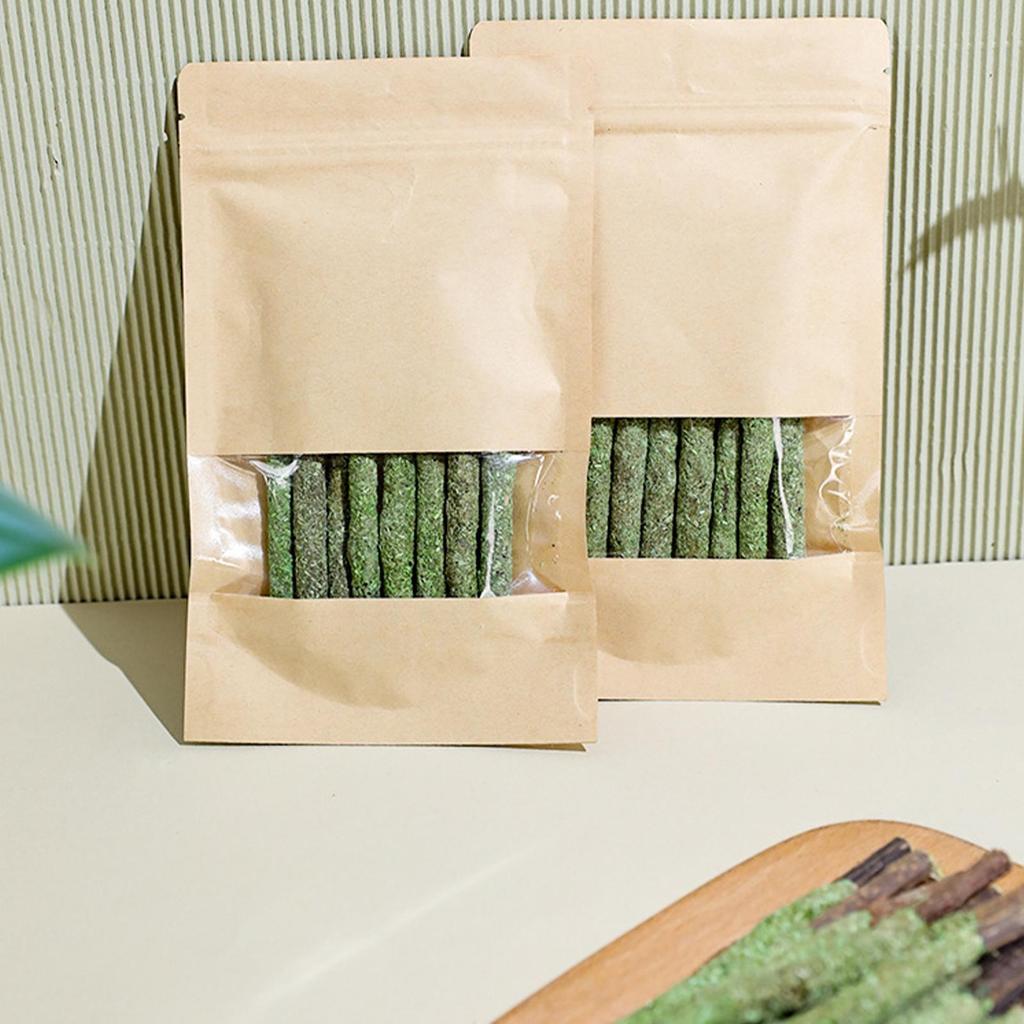 1 Bag Cat Teeth Cleaning Cat Grass Stick Grass For Cat Natural Grass Molar Rod Catnip Toys Sticks Indoor Kitten Hairball Removal