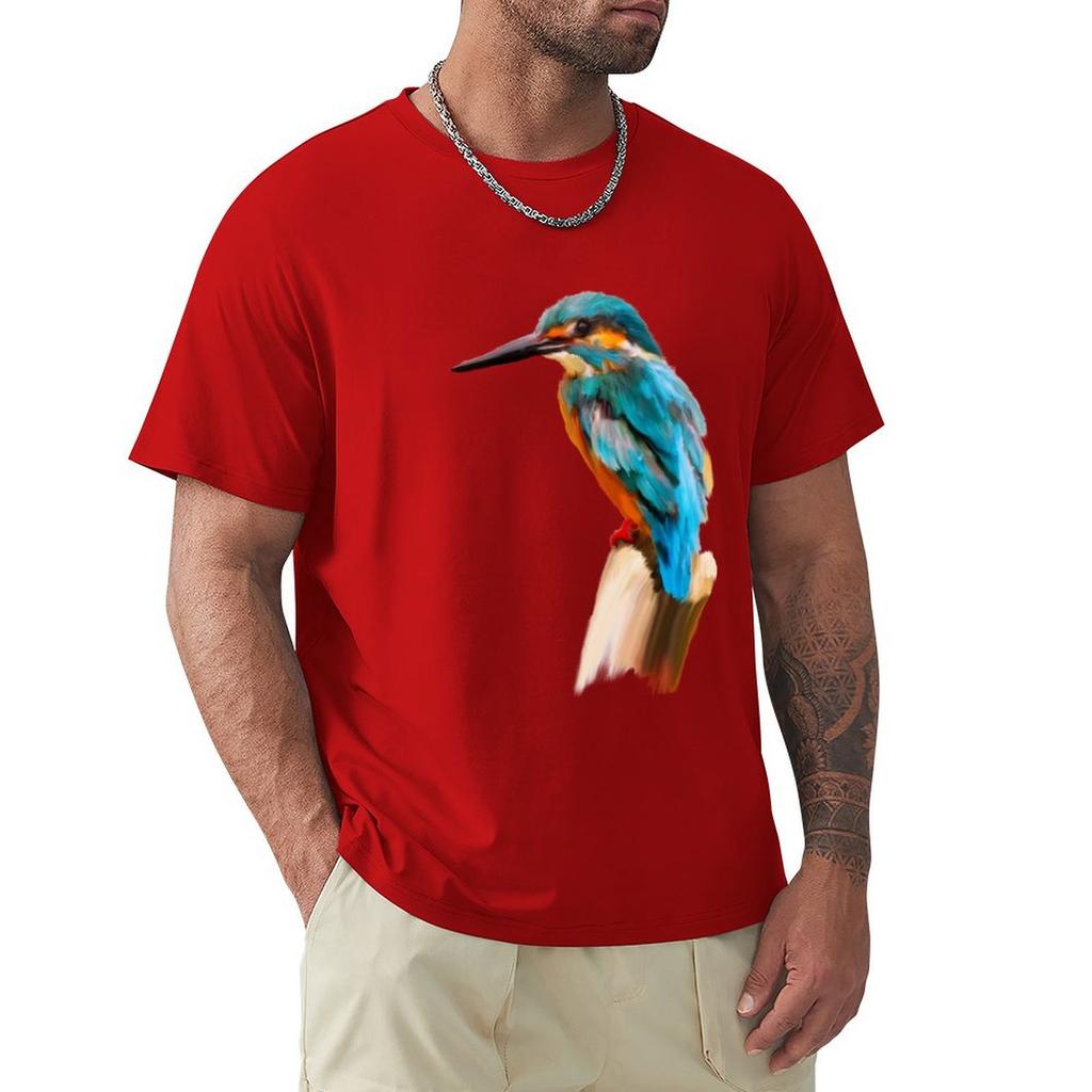 King Birb T-Shirt Shirts Graphic Tees Summer Clothes Graphic Tee Shirt Graphic Tees For Men
