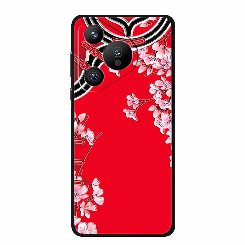 3D Emboss Case For Honor 400 Pro Phone Case Flower Shockproof Silicone Soft Coque For Honor400 Pro Back Cover Case 400Pro Funda