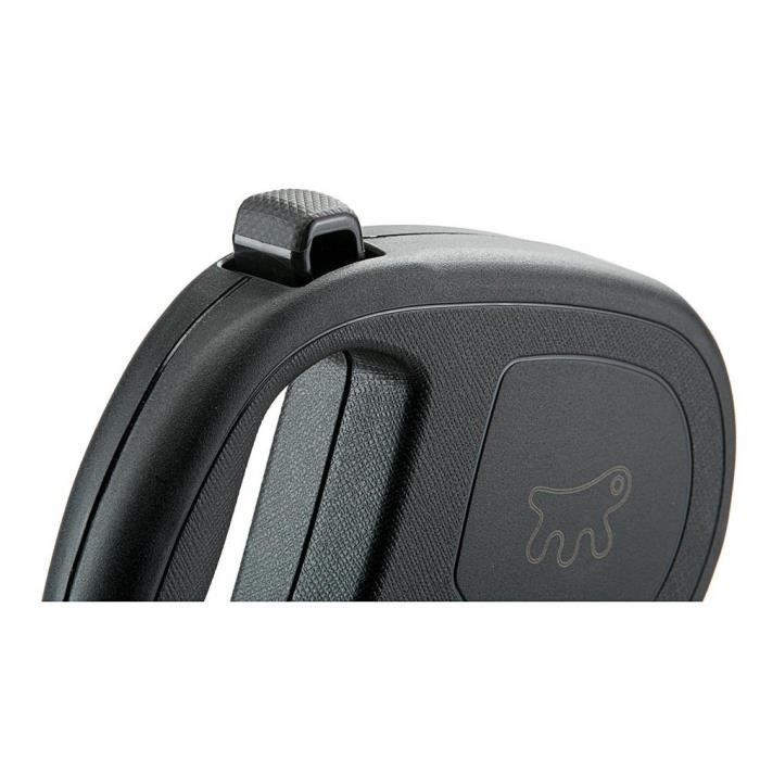 Laisse automatique - FERPLAST - Flippy One Tape - Cordon extensible 5 m - Poignée ergonomique - Blocage 3 positions