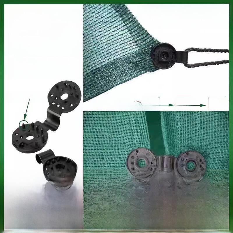 Sunshade Net Clip - Black Net Fastener & Heat Insulation Fixer