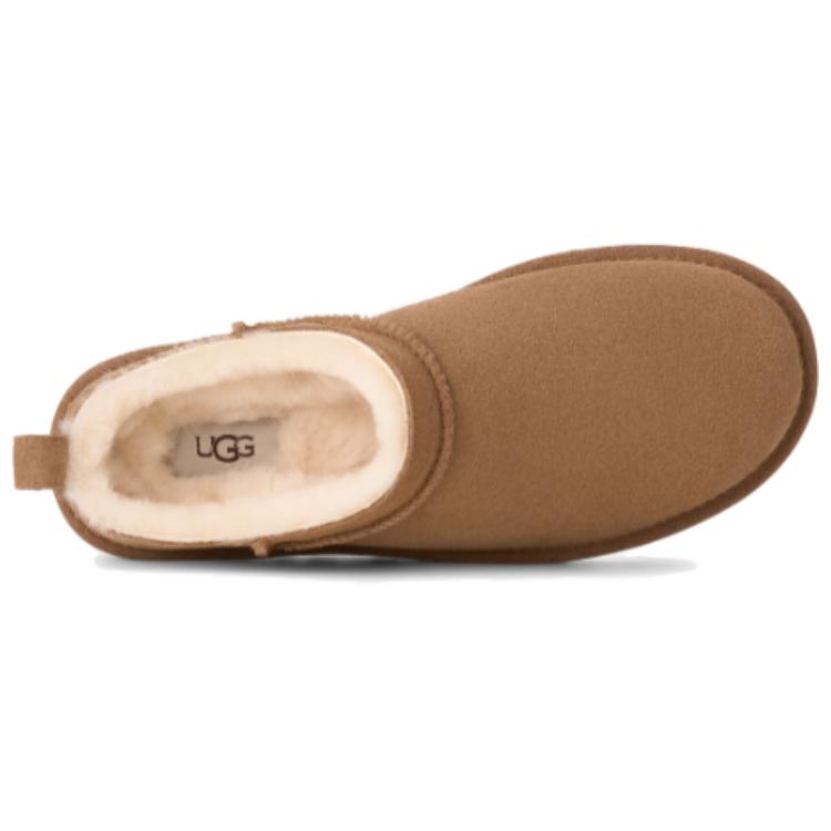 UGG  Classic Micro Rocky Oak Women Sneakers Brown 1173891-RYK