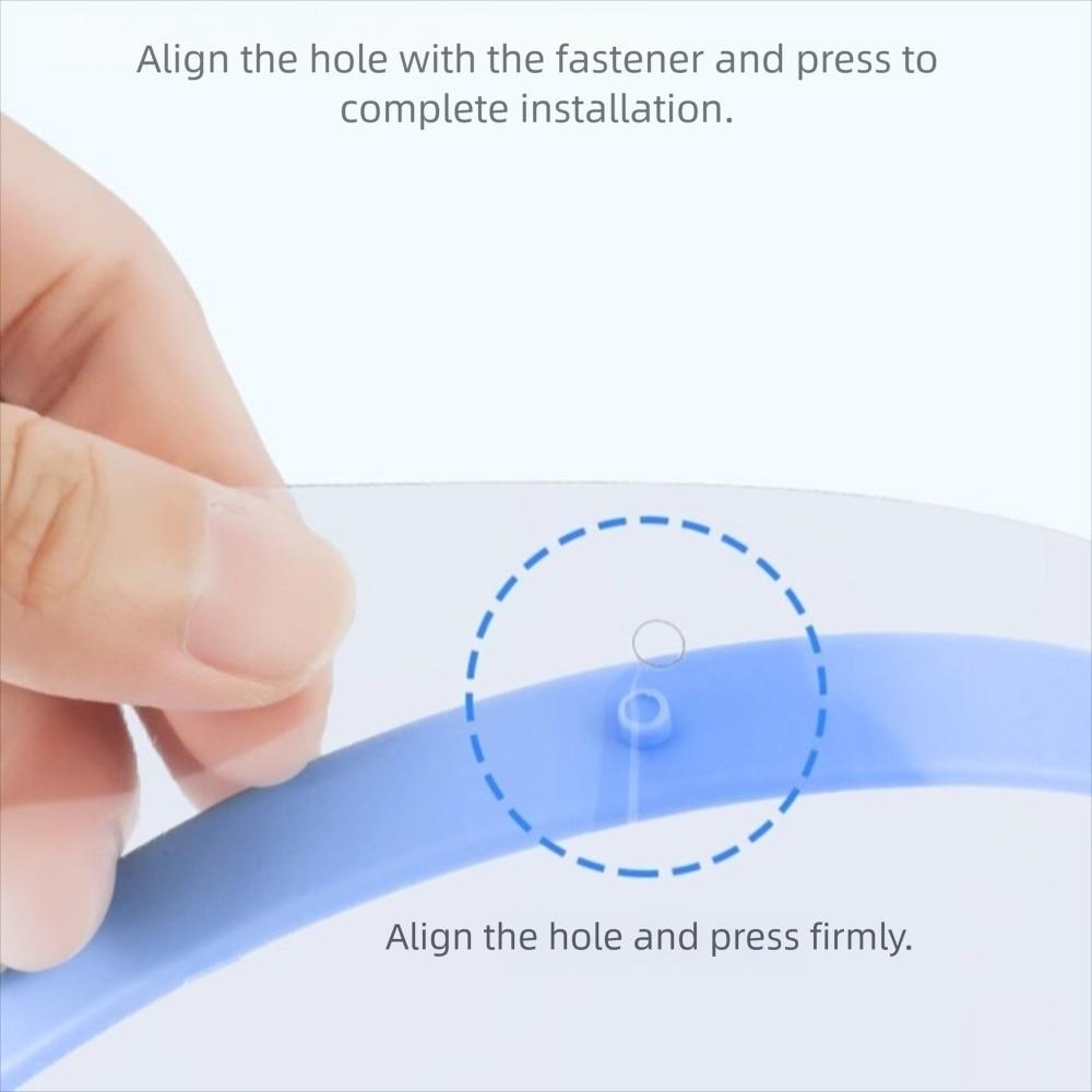 10 ks Ochranný obličejový štít proti zamlžování Náhradní obličejové kryty Zubní materiál