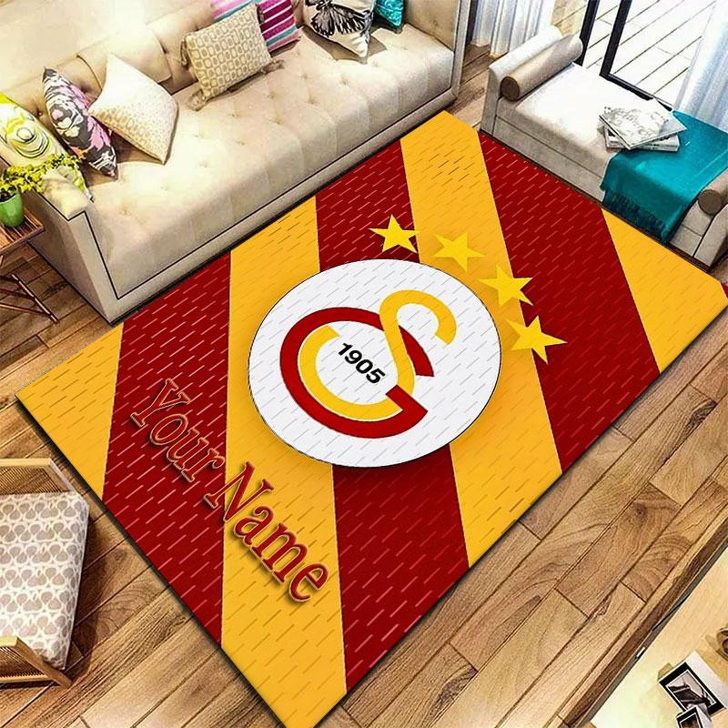 Galatasaray S Custom Name Carpet Rug for Living Room Bedroom Home Sofa Decoration,Kids play Non-slip Floor Mat
