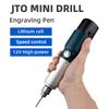 12000RPM Cordless Portable Mini Drill Rechargeable Electric Woodworking Engraving Pen Stepless Speed Regulation DIY Engraver