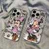Graffiti M-Mickey Minnies Phone Case For Google Pixel 10 9 8 7 8A 9A XL Pro 4G 5G Transparent Soft Silicone TPU Back Cover