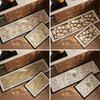 Printed Anti Slip Kitchen Carpets Water Absorption Kitchen Rug No Slip Bathroom Floor Kitchen Mat Absorbent Hallway Long Carpets