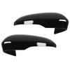 2013- Gloss Black Door Side Rearview Mirror Cover Replace For Ford Fusion US
