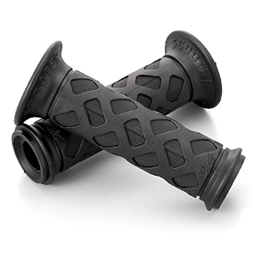 Daytona PROGRIP Motorcycle Grip Handle Diameter 22.2 (Moped) 115mm Standard Rubber End Penetration 789 Type Black 98131