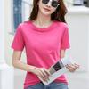 Summer Women's T-shirt Round Neck Short Sleeve Loose Top