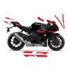 Yamaha YZF R1 2023 Full Car Line Hollow Sticker Full Car Pull Sticker Waterproof Sticker Is Suitable for Yamaha YZF R1 2023 Model