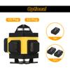 4D Omni-directional Professional Laser Level 16 Line Laser Level Tool 4×360° Green Beam Self