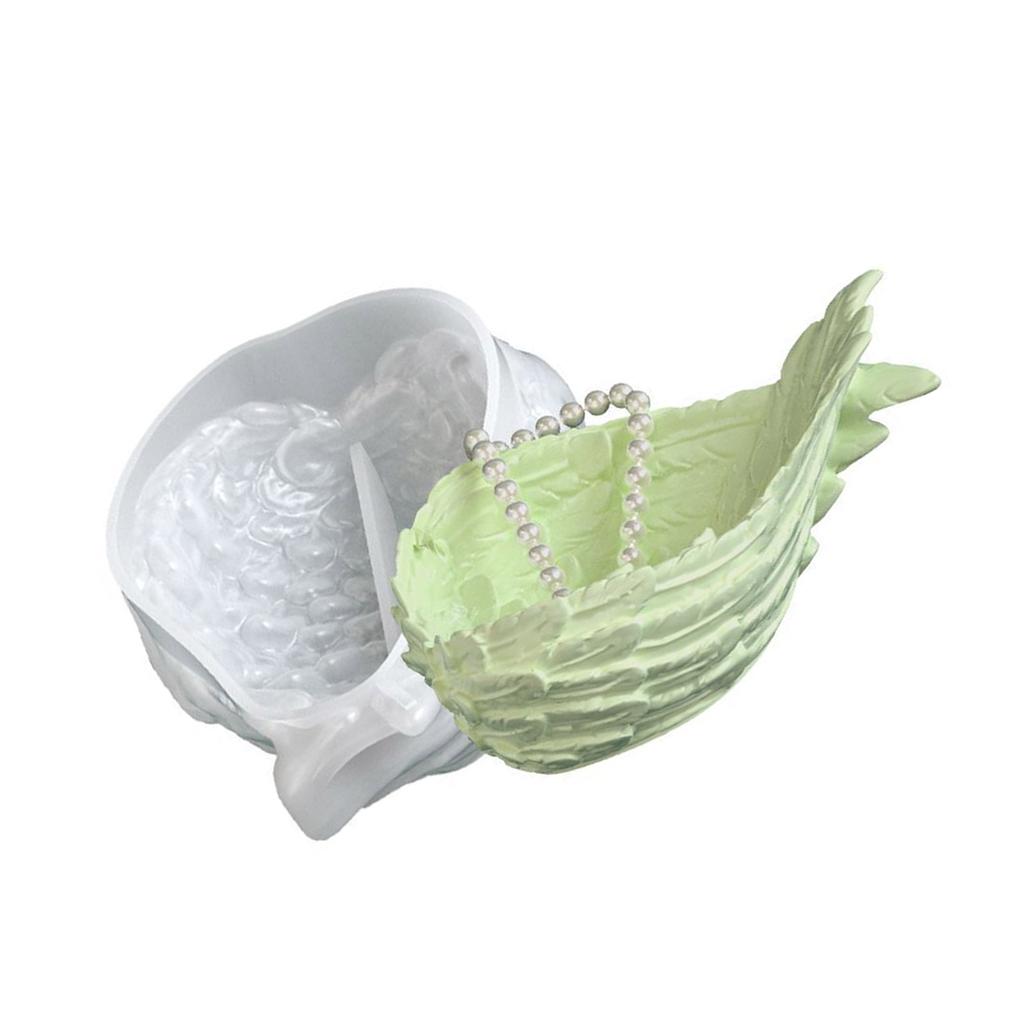 Wing Designs Silicone Mold For Handmade Resin Jewelry Dishes Candle Holders Decorative Trays Crafting Enthusiasts