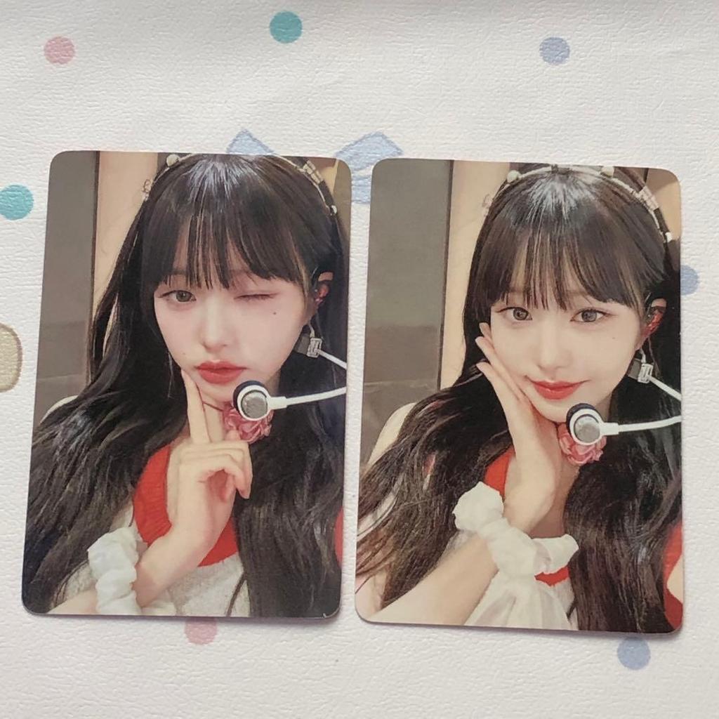[USED] IVE I'VE MINE Wonyoung Offline Limited Event Trading Cards (2 Cards)