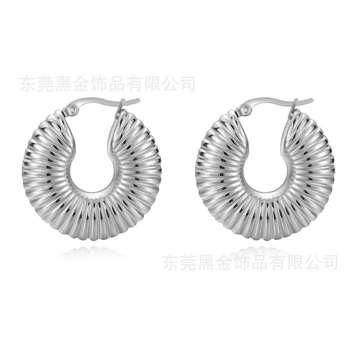 

Серьги-гусеницы из нержавеющей стали, модные ювелирные изделия высокого класса, изысканные ювелирные изделия с характером