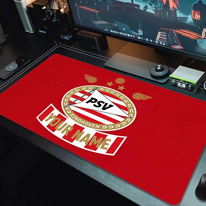 PSV Eindhoven Print  Cushion Non-slip Laptop Tablet Big Mousepad XXL Mat Mini PC Playmat With Lock edge