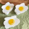 Fun Creative Poached Egg Hair Claw Cute Acetate Claw Clip Headdress For Women Girls Egg Shape Hair Clip Hair Accessories Gift