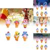 Adorable Disney Winnie The Pooh Strawberry Ice Cream Cosplay Doll Set 9.5cm Pvc