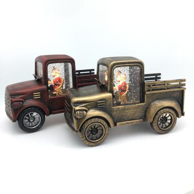 Christmas Ornaments Christmas Vintage Truck Christmas Eve Atmosphere Arrangement Ornament Model Christmas Gifts