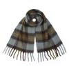 Tassel Fringe Plaid Wrap Soft Knit Long Scarf Elegant Winter Scarf  For Unisex