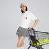 MLB Polo Shirt Unisex Cream White 3APQH0133-50IVS
